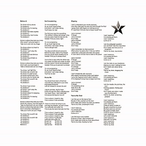 lyrics page